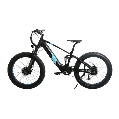Eunorau DEFENDER S 48V1500W 26 Fat Tire All Wheel Drive Dual Battery Phoenix Fitness